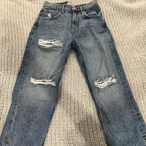 Free People Lita High Waisted Jean Size 26